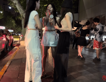 贵在真实，深夜上海街头的年轻美女们【3V/2.6G】