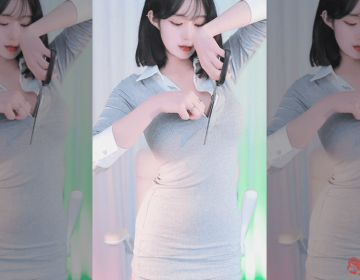 韩国美女主播 BJ明楚（BJ밍츄）直播热舞剪衣服视频合集下载【4V/1.3G】