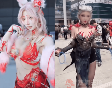 服装太"大胆"？米娜漫展 Cos 被超管盯上，接连遭“连环封禁”